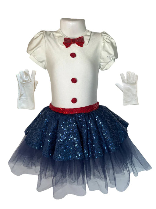 REVOLUTION - Child's Small Mary Poppins Costume - NEW **
