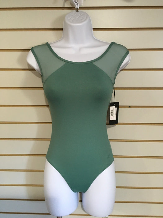 Lulli - Child's Nikita Cap Sleeve Leotard - Dusty Green