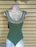 Lulli - Child's Nikita Cap Sleeve Leotard - Dusty Green