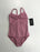 Lulli - Adult Camisole Pinched Front Leotard Galina - Mauve Orchid
