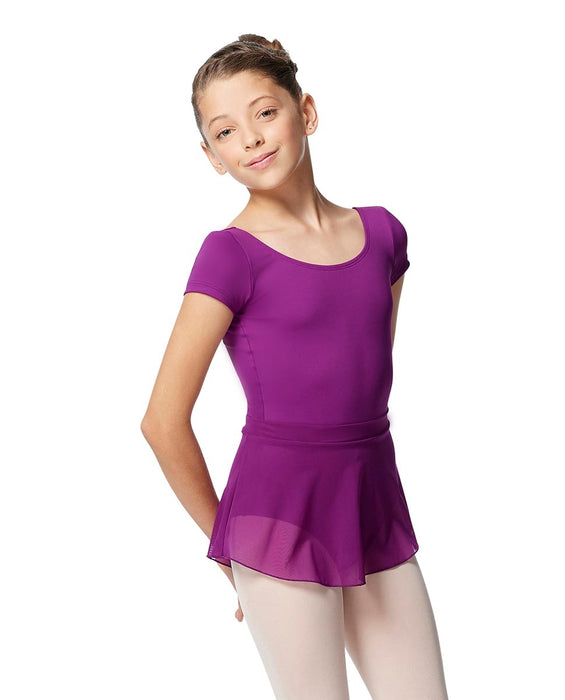 Lulli - Child's Pull On Mesh Skirt Alisa - Lavender