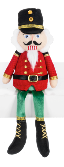 Ganz - Shelf Sitter Nutcracker - Red