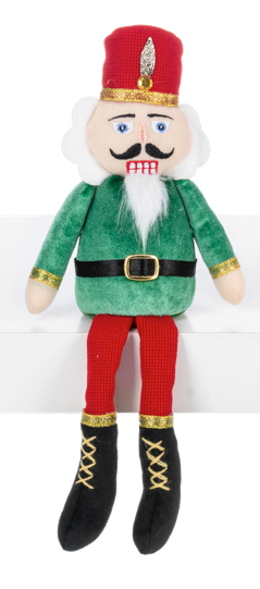 Ganz - Shelf Sitter Nutcracker - Green