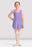 Bloch - Child's Print Front Tank Dress Leotard - Lilac