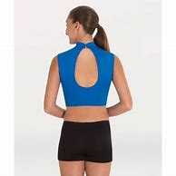 Body Wrappers - Adult Mock Neck Sweetheart Bustline Crop Bra Dance Top