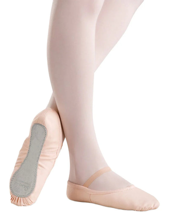 Sansha - Child's/Youth/Adult Canvas Ballet Slippers - Pink