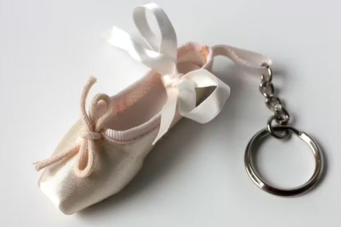 Pointe Shoe Keyring