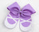 Ballerina Hair Bow Clip - Lavender