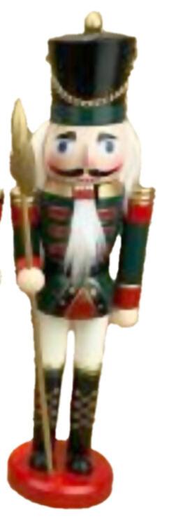 Nutcracker - Green/White