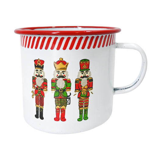 Nutcracker Enamel Mug