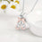 Ballet Shoe Necklace with Bow