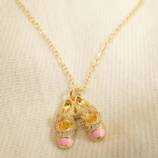 Ballet Shoes Necklace