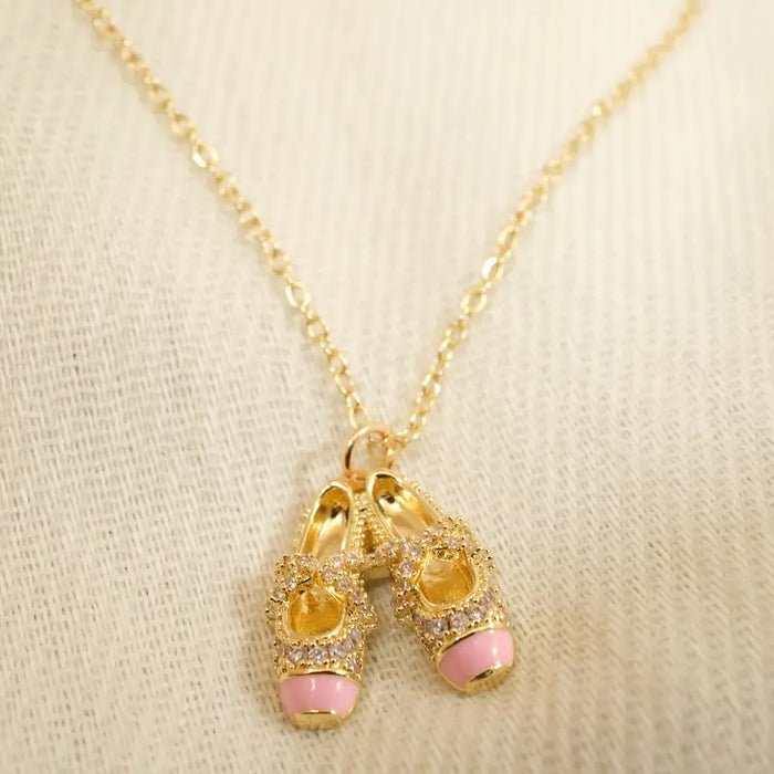Ballet Shoes Necklace