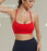 Adult Medium Sports Bra - Costume - Red **