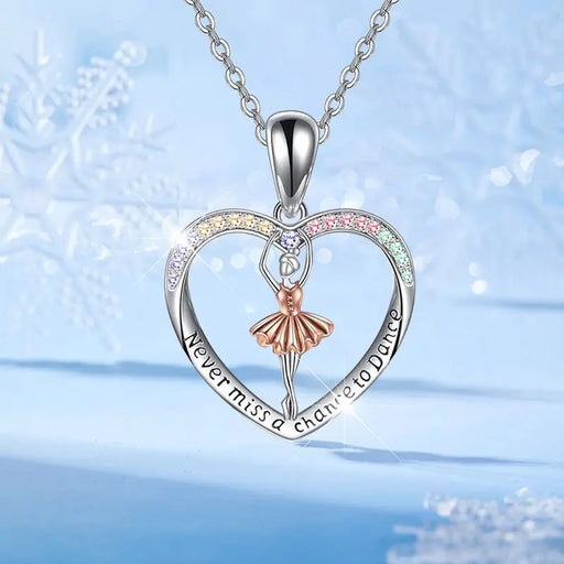 Never Miss a Chance to Dance Necklace