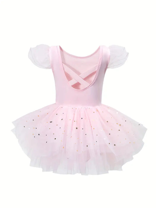 Child's Dance Dress with Sparkle Skirt