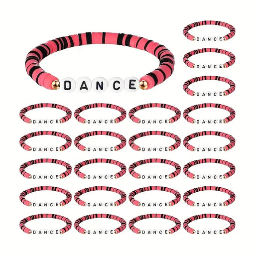 Polymer Clay Dance Bracelet