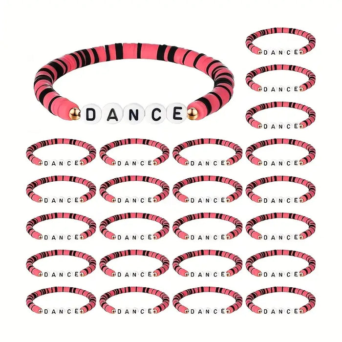 Polymer Clay Dance Bracelet