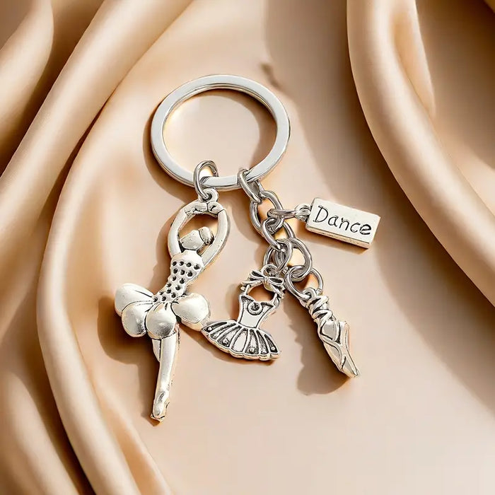 Ballet Theme Key Ring