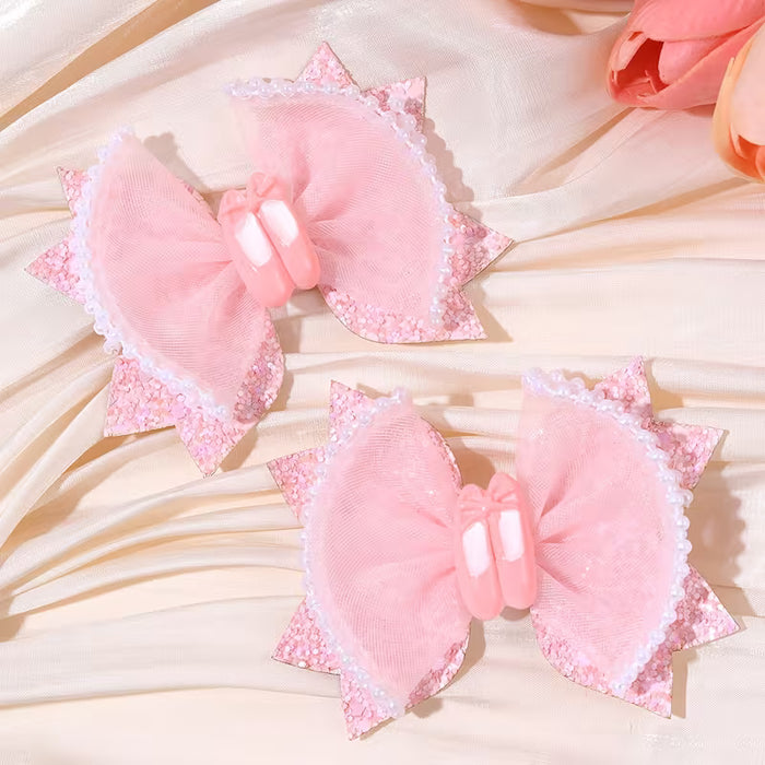 2 pc Ballet Hair Clips