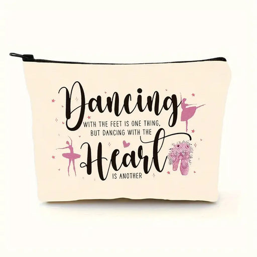 Dancing With the Heart Makeup Bag
