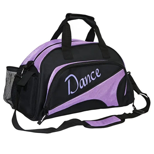 Purple and Black Dance Bag