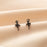 Ballerina Earrings - Black