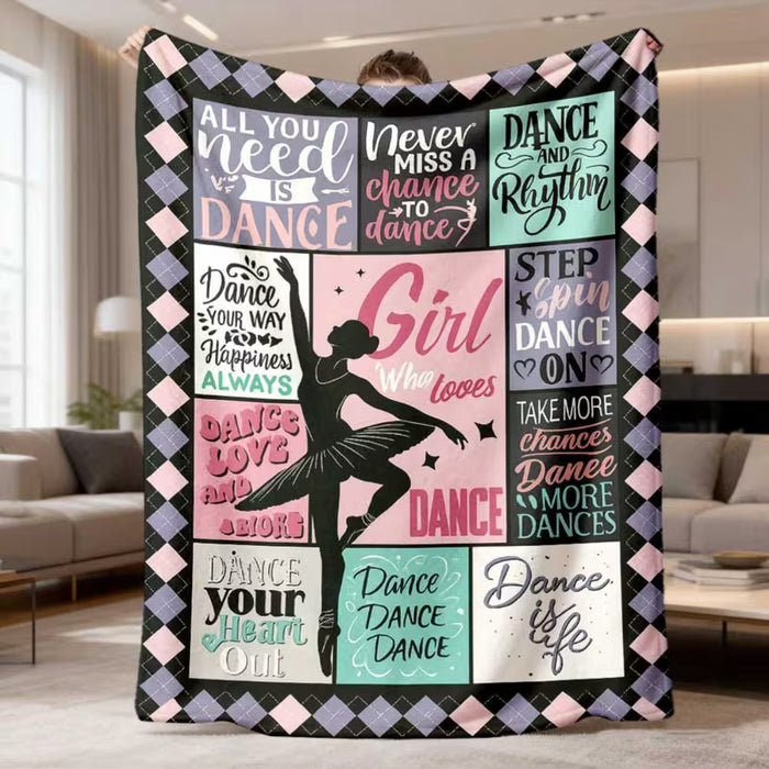 Dance Fleece Blanket