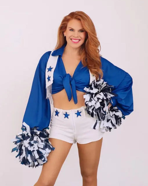 Adut Small Dallas Cowboy Cheerleader Replica Costume - NEW **
