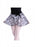 DanznMotion - Child's Floral Skirt - Black