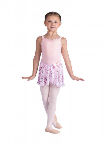DanznMotion - Child's Floral Skirt - Pink