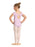 DanznMotion - Child's Amara Short Sleeve Heart Back Leotard - Lavender
