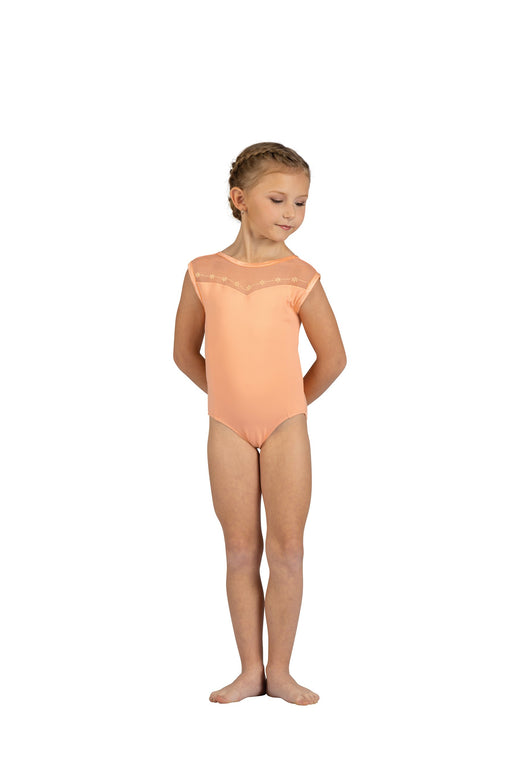 DanznMotion - Child's Daria Leotard - Peach Nectar