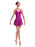 BLOCH - Ladies Mesh Skirt with Velvet Flocking - Orchid