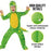 MORPHSUITS - Child Small Green T-Rex - NEW **