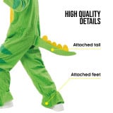 MORPHSUITS - Child Small Green T-Rex - NEW **