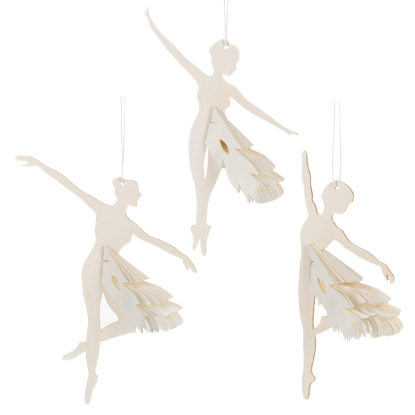 Ganz Ballerina Ornaments - Assorted