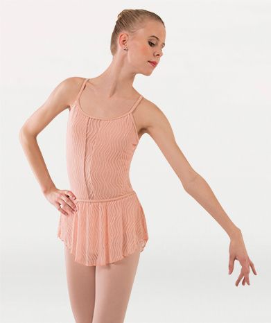 Body Wrappers - Adult Wavy Lines Mesh Skirt
