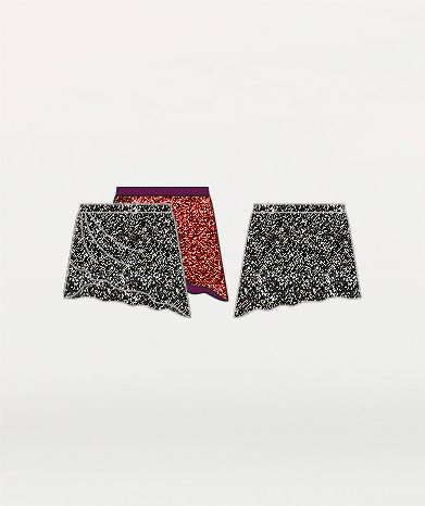 Body Wrappers - Body Wrappers Adult Shiny Mesh Skirt