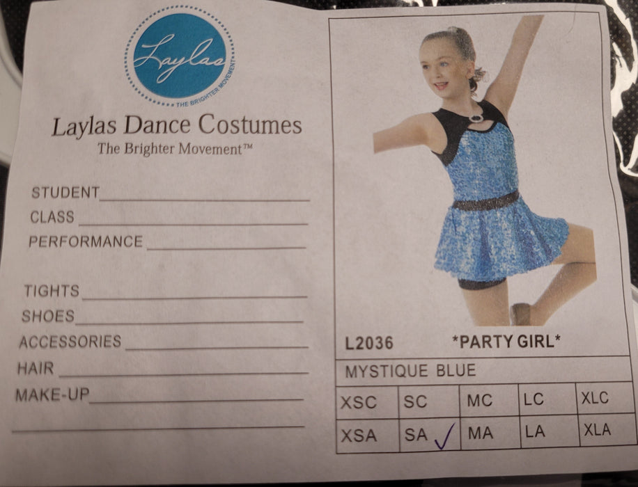 LAYLAS - Adult Small Party Girl Costume - NEW**