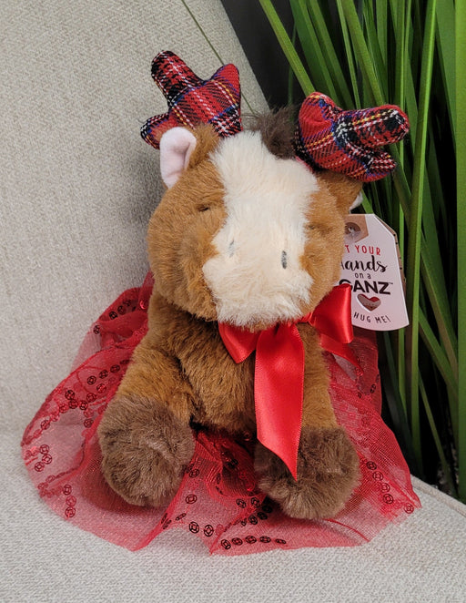 Ganz - Reindeer Farm Friend  - Brown Cow