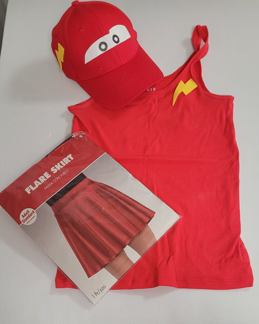 Adut Small Lightening McQueen Costume - Gently Used **