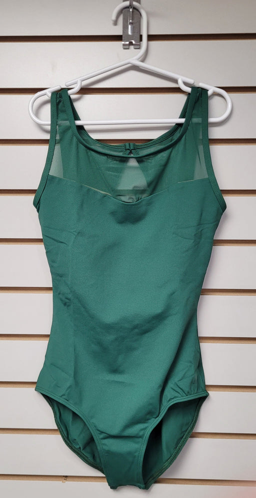 Lulli -Adult Mesh Toma Leotard - Dark Green