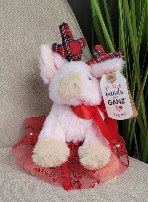 Ganz - Reindeer Farm Friend  -Pig