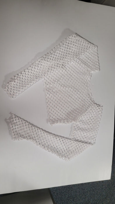 Small Adult In My Head Mesh Top - Costume - NEW **