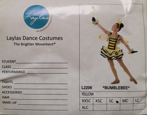 LAYLAS - Child's Small Bumblebee Costume - NEW