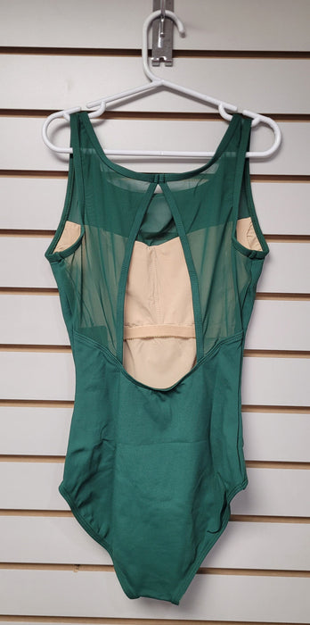 Lulli -Adult Mesh Toma Leotard - Dark Green