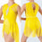WEISSMAN - Child's Medium Take Me Home Dress - Canary - NEW **