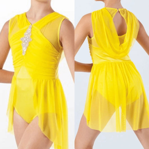 WEISSMAN - Child's Medium Take Me Home Dress - Canary - NEW **