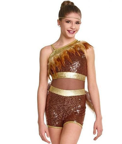 CURTAIN CALL - Child Medium Wild World Costume - NEW **